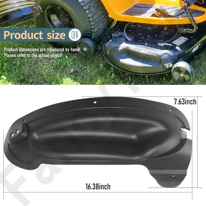 FancyTark 631-05195 631-05195A Lawn Mower Mulch Plug Kit Compatible with MTD Cub Cadet Craftsman 42" 46" Lawn Mower, for 2012 and After, Fits 63105195A 19A30055100 LTX-1046VT LTX-1050KH LTX-1045 Model - Image 2
